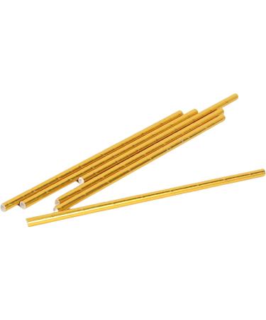 AIDIRui Gold Foil Paper Straws Biodegradable Disposable Party Drinking Straws Pack of 100 Holiday Celebrations - Buy Online on GoSupps.com