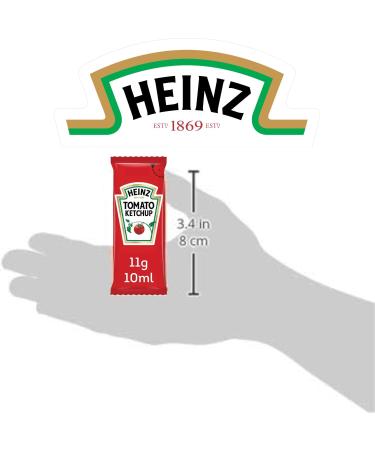 HEINZ | 100 KETCHUP sauce sticks | individual doses 10 ml - Buy Online on GoSupps.com