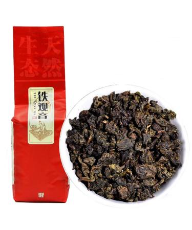 FullChea - Anxi Black Dragon Oolong Tea - Roasted Oolong Tea Loose Leaf - Black Dragon Oolong Tea with Toasted Flavor (8.8oz / 250g)