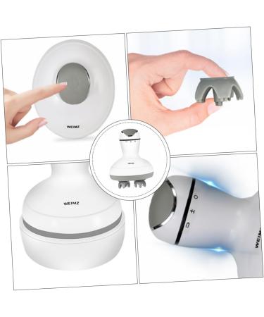 GLEAVI 2pcs Head Massager Scalp - White ABS | Premium Relaxation | International Shipping Available - Buy Online on GoSupps.com
