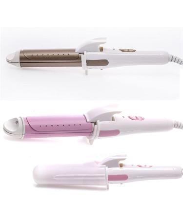 Buy 2 in 1 Curling Iron & Hair Straightener - Rose Gold Travel Styling Tool for Long-Lasting Curls & Waves - Perfect Gift for Girls - Buy Online on GoSupps.com