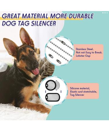 Buy Tomedeks 20Pcs Silicone Silencer Ring & Cover - Black Silicone Dog Brand | International Shipping Available - Buy Online on GoSupps.com