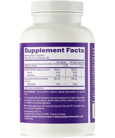 Buy AOR Relax & Recharge - 90 Vegan Capsules for Stress Relief & Wellness - Buy Online on GoSupps.com
