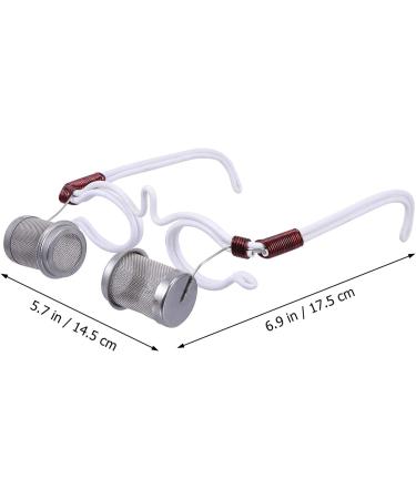 Lixbd Walnut Shell Moxibustion Glasses - Eye Relief for Short-Sightedness & Fatigue | Warm Moxa Therapy with Frames - Buy Online on GoSupps.com