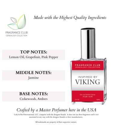 Inspired by Viking 1.9 oz. EDP Mens fragrance. Our version is a classic sophisticated fragrance. - Buy Online on GoSupps.com