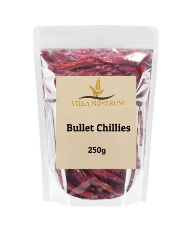 Bullet Chillies 250g by Villa Nostrum