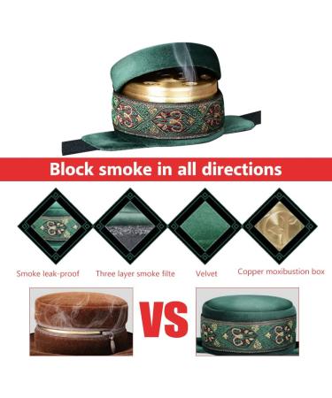 Portable Moxibustion Box & Bag - Moxa Burner for Shoulder Pain Relief | Moxibustion Device with Velvet Cover - Buy Online on GoSupps.com