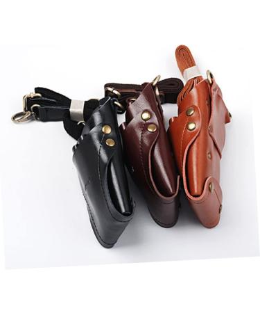 Frcolor 3-Pack Hairdresser Waist Holder & Tool Bag Multifunctional Hairstyling Belt for Scissors & Makeup Ideal for Professionals & School Use Brown - Buy Online on GoSupps.com