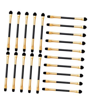 PLAFOPE 20pcs Double Ended Eyeshadow Brush Eyeshadow Makeup Brush Eye Shadow Brush for Makeup Small Eyeshadow Brush Makeup Eyeshadow Brush Eye Makeup Kit Eye Makeup Brush Eye Makeup