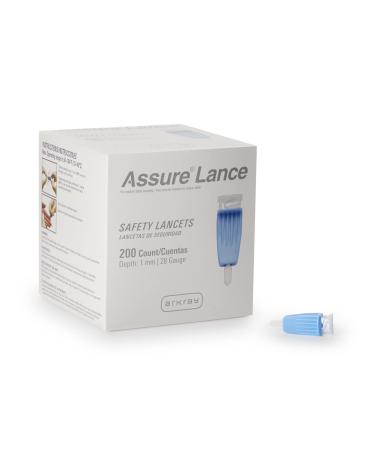Arkray USA 980228 Assure Lance Micro Flow Safety Lancet 28 Gauge (Pack of200)