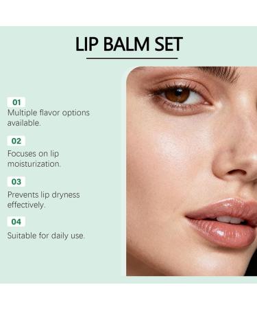 10 Pack Natural Lip Balm Bulk - Christmas Lip Balm Bulk Care Product with Vitamin E and Coconut Oil - Moisturizing Anti Cracking Personal Care - Buy Online on GoSupps.com