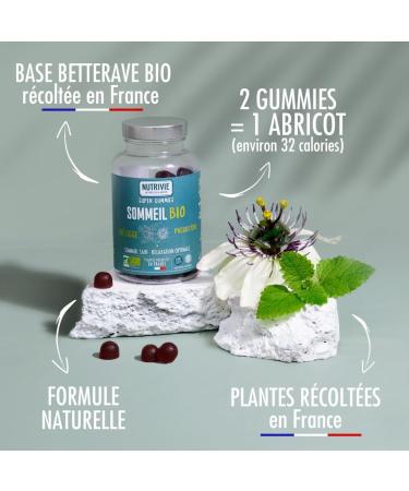 Organic Super-Gummies Sleep - Vegan AB - NUTRIVIE - Made in France - Buy Online on GoSupps.com