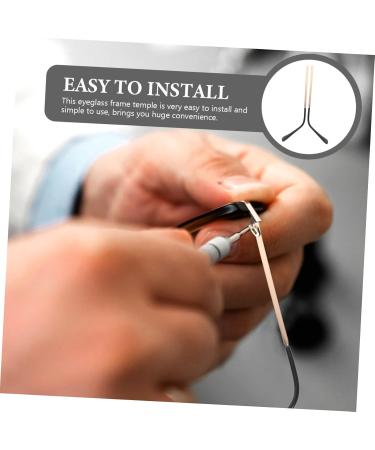 Shop Healeeved Sunglasses Accessories - Exchange Hinge & Arm Legs for Glasses - Rose Gold Spare Bars 13.6x0.6cm - Ideal Replacement Parts for Your Eyewear - Buy Online on GoSupps.com