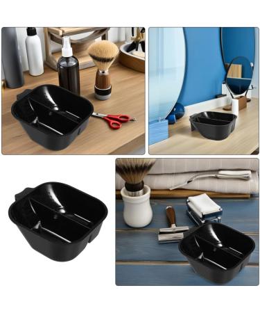 CLISPEED Bol M langeur pour Coloration Capillaire Noir 2 Pi ces Plastique Fond Stable Outil Professionnel Salon Coiffure et Usage Maison Anti-d bordement Compact L ger - Buy Online on GoSupps.com