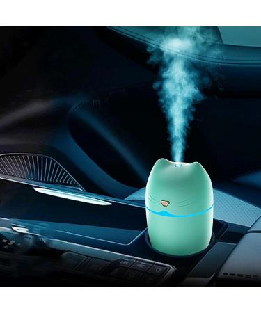 Generic 260ml Cat Mini Humidifier Essential Oil Diffuser White - Buy Online on GoSupps.com