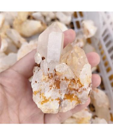 ENPAP Natural Semi-precious White Quartz Rough Specimen with HealthyTower Point Can be used for (Size : 150g) xingyong (Size : 150g)