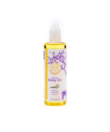 Adorable Baby Natural Baby Oil  EWG VERIFIED for Safety  Contains Hydrature for Added Moisturization  3.4 oz.