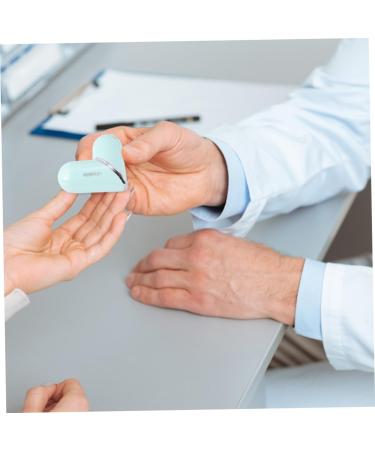 Solustre Heart-Shaped Contact Lens Case - Easy Colorful Duplex Box with Container - Plastic Green 9.5x3cm - International Shipping Available - Buy Online on GoSupps.com