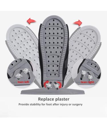 WEEOATAR Adjustable Post-op Shoe | Medical Walking Boot for Surgery Recovery Broken Foot Bunions & Hammer Toe - Left/Right Foot Support - Buy Online on GoSupps.com