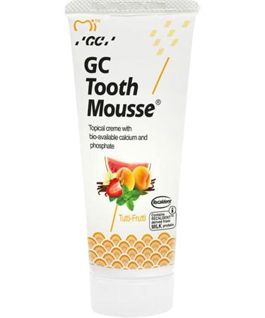 GC Tooth Mousse Recaldent Tutti-Frutti 40g - Effective Dental Care for Stronger Teeth | Shop Internationally - Buy Online on GoSupps.com