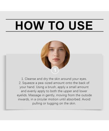 OLLZPJFPK Eye Cream Gentle Care for Eye Area Mild Ingredients Hydrating Elasticity Moisturizing Daily Care Massage Cream - Buy Online on GoSupps.com