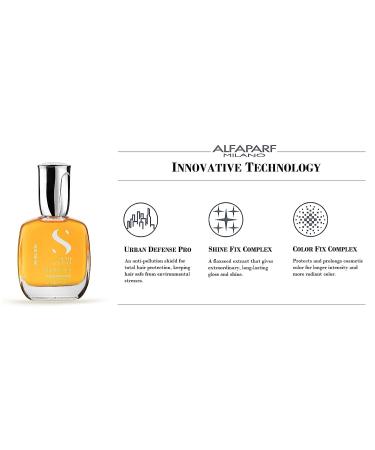 Alfaparf Milano Semi Di Lino Sublime Cristalli Liquidi Smoothing Hair Serum - 0.51 Fl Oz - Brilliant Shine & Protection - Buy Online on GoSupps.com