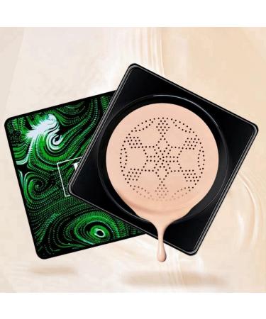 PICKX Mushroom Head Foundation Air Cushion CC Cream Moisturizing Concealer Lasting Makeup Oil Control Long lasting Liquid Foundation Beauty Moisturizing CC Cream (2PC) - Buy Online on GoSupps.com