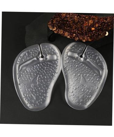 FRCOLOR 6 Pairs Forefoot Slipper Pads - Transparent Non-Slip Gel Insoles for High Heels & Sandals - Comfortable Toe Filler Pads for All-Day Wear - Buy Online on GoSupps.com