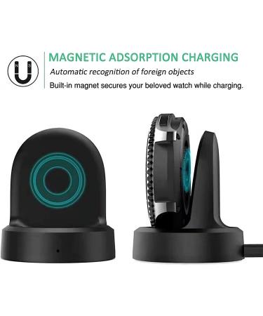 Samsung Gear S3 Watch Charger  Gear S4 Gear S3 Gear S2 Wireless Qi Charging Cradle Dock for Samsung Gear S3 Classic/Frontier Smartwatch - Buy Online on GoSupps.com