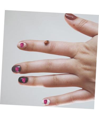 Beatifufu 1 Glass Chip Manicure Charms Nail Art Stone Irregular Glass Epoxy Fillers DIY Glass Fillers Glass Charms Filling Nail Art Accessories Epoxy Charms Manicure DIY Accessories 0.5X0.3cm Rosy - Buy Online on GoSupps.com