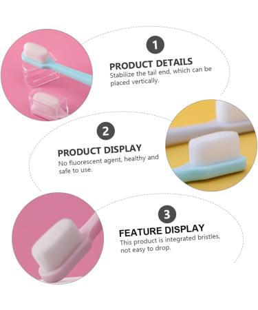 ULTECHNOVO 8pcs Soft Maternity Toothbrushes for Pregnant Women - Gentle Care & Comfort - Buy Online on GoSupps.com
