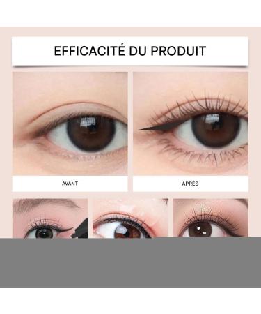 Eye End Wing Stamp | Stylo Ail Maquillage avec 2 | Gabarit Cosm tique Gel Cr meux S chage Rapide pour Cadeau Noir - Buy Online on GoSupps.com