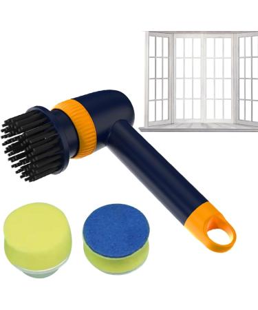 Electric Spin Scrubber - Cordless Shower Scrubber | Shower Cleaner Brush Dish Scrubber Shower Scrubber Dishwashing Brush Electric Scrubber for Dish Bathroom Pans Blue - Buy Online on GoSupps.com