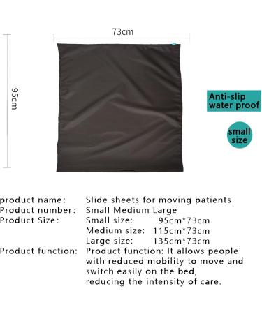 Multifunctional Sliding Towels for Elderly Care | Hospital & Home Patient Transfer Cloth | Reusable 115cm x 73cm - Buy Online on GoSupps.com