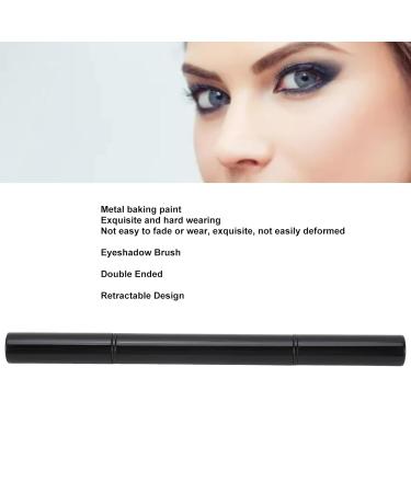 Dual Eyeshadow Brush - Retractable Double Ended Eye Makeup Brush for Travel | Portable & Versatile Makeup Tool - Buy Online on GoSupps.com