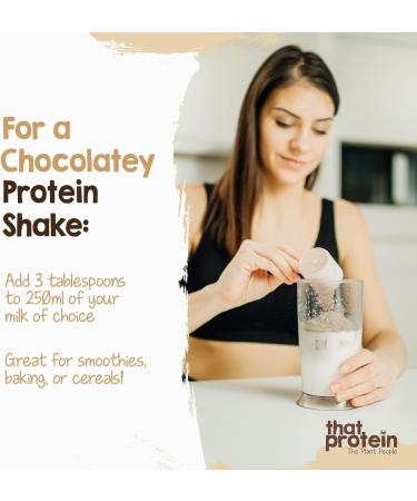 Vegan Chocolate Protein Powder - Gluten Free & Low FODMAP Brown Rice Blend | 250g Plant Based Protein for Energy & Immune Support - Buy Online on GoSupps.com