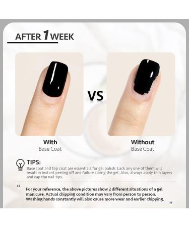 GAOY 16ml Gel Base Coat - No Wipe Clear Foundation | Long Lasting UV Gel Nail Art DIY - Buy Online on GoSupps.com