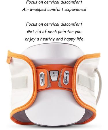 Spuzzo Adjustable Neck Support - Inflatable Traction Device for Neck Pain Relief & Massage | Adapts to Your Neck Curve - Buy Online on GoSupps.com