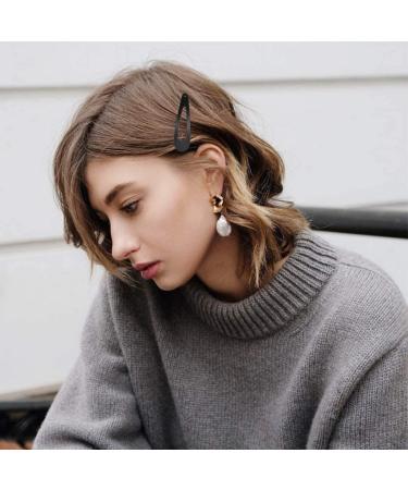 50 Pieces Black Metal Hair Clips for Girls & Women - 5 cm Mini Hair Clips - Best for Children & Adults - Buy Online on GoSupps.com