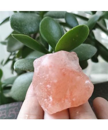 CrystalDecoration 300-310G Lots of Natural Orange Salt Stones and Crystals raw Gemstone Home Decoration Home Collections
