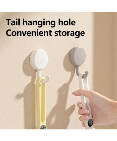 Multi-Function Rotating Crevice Cleaning Brush Hard Bristle Crevice Cleaning Brushes with Scraper 25 Degree Rotating Cleaning Brush for Toilet Bathroom Sink Window (2pcs White) - Buy Online on GoSupps.com