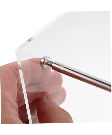 HAPINARY Nail Display Board Manicure Display Rack Nail Work Display Rack Nail Art Display Rack Nail Tips Display Holder Magnetic Nail Art Display Board Manicure Showing Board Manicure Tool 20x16cm Transparent - Buy Online on GoSupps.com