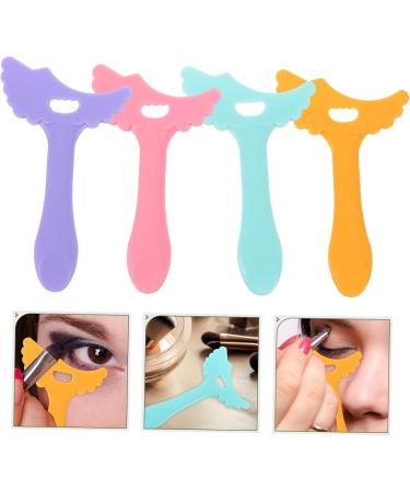 Beavorty 8 Pcs Eyeliner Silicone Molds Eyeshadow Eyelash Guard Women Make up Tools With Wings Stamp Miss - Buy Online on GoSupps.com