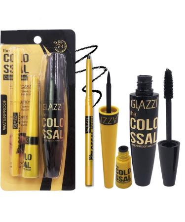 Mascara Eyeliner Liquid Eyeliner Gel Pen Combination Set Lasting No Smudge