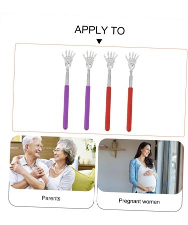 Fomiyes 4-Piece Skull Hand Crank Massage Belt - Expandable Itching Relief Tool for Blood Circulation - Linden Insertion Massage Device - Buy Online on GoSupps.com