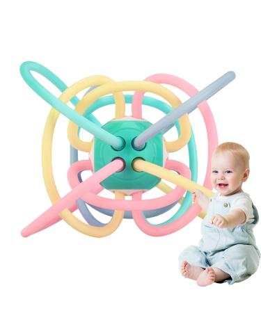 Sensorism Beißring Ball Greifball for babies to grab and chew baby teething toys for from 0 3 6 months newborn gifts for early childhood education.