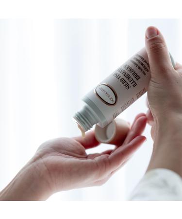 EFA srl Organic brightening facial serum liquid gel antiaging and antiwrinkle natural ingredients with organic aloe vera and hyaluronic acid without dyes and preservatives 100 ml - Buy Online on GoSupps.com