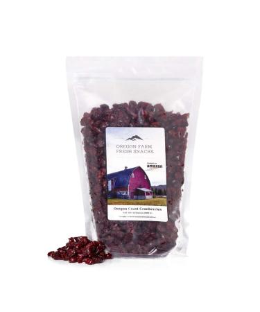 Oregon Coast Cranberries - Sweet & Juicy Dried Cranberry Snack - 2lb Pack - Versatile for Salads, Breads, Oatmeal & Muffins - Buy Online on GoSupps.com