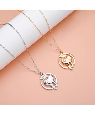 ODIMWENMAI New 2025 Arrival Creative Tooth Dentist Crystal Pendant Necklace Dental Jewelry Jewelry Teeth Oral Care Jewelry For Doctors Nurses Student With For You Accessories Trendy Creative Gift - Buy Online on GoSupps.com