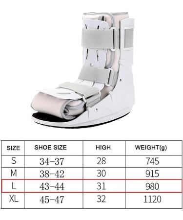 FoRes Walking Shoes Boot - Dual Airbag Protection Walker Brace for Foot Fractures & Sprained Ankles | Small Size - Buy Online on GoSupps.com